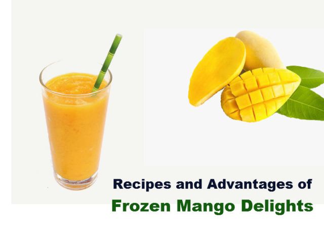 Frozen Mango Delights